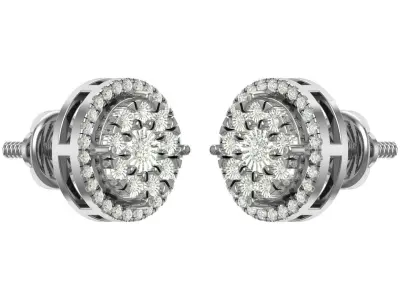 Earring 3D print model 18