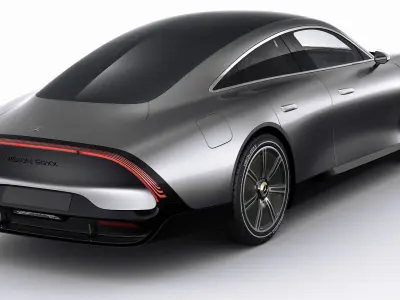 Mercedes EQXX Vision 2022 3D model