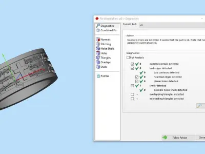 Armenian Prayer Ring 3D print model