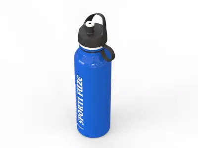 sports water bottle 3D model