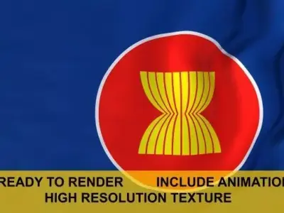 Association of Southeast Asian Nations 3D model