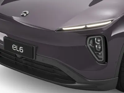 2024 NIO EL6 ES6 With Interior 3D model