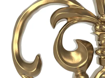  decorative pattern ready for 3D printing 3D model 97