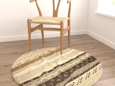 Rugs No 186 Low-poly 3D model