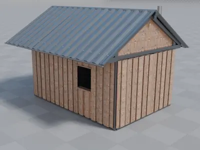 Hut 3D Model 3D model