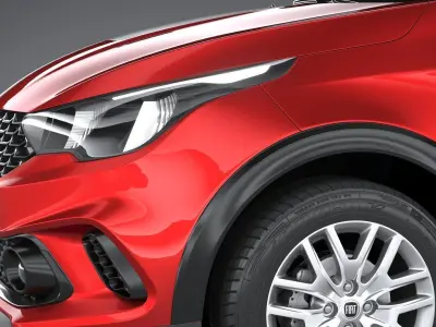 Fiat Argo Trekking 2019 3D model