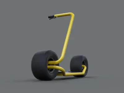 Stator electric scooter 3D model