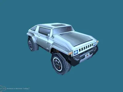 Low Poly City Pack Low-poly 3D model