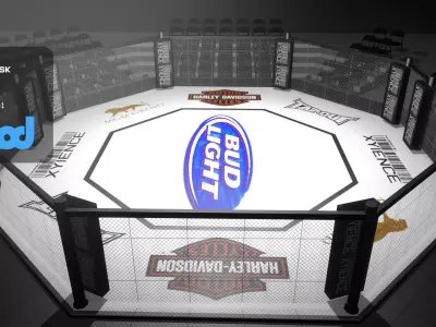 Boxing Ring 3D model