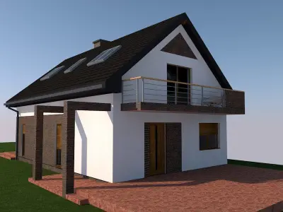 house building PLA file 3D model