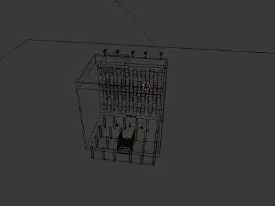 City Bank Low-poly 3D model