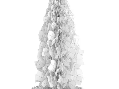 Thuja Thuja koraiensis 3D model