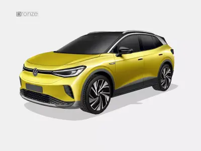 Volkswagen ID4 2021 Low-poly 3D model by Jose-Bronze