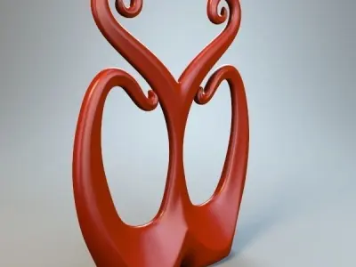 Abstract Figure 3D model get
