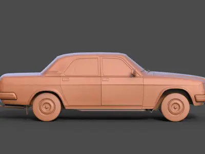 Gaz 3110 3D print model