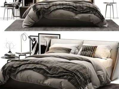 Bed Colection 02 3D model