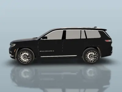 Jeep Grand Cherokee L 2022 3D print model