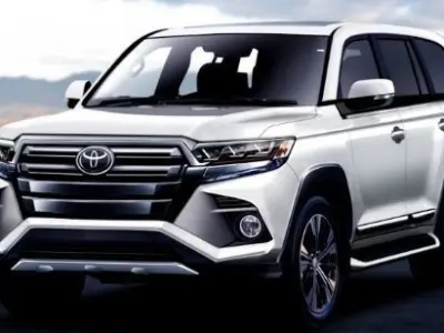 realistic land cruiser prado 3D model