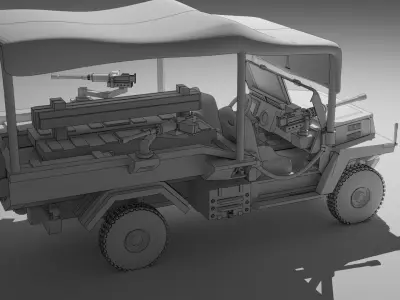 M462 Abir IDF Patrol Vehicle 3D print model