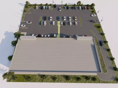 Parking-Parking Lot 3D model