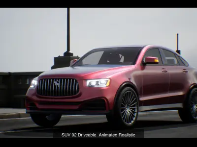 SUV Bundle 3D Model Pack