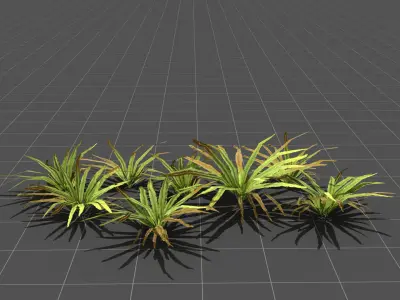 Realistic Fushimi Plant - High Quality Low-Poly Models Low-poly 3D model