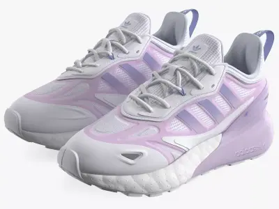 Adidas ZX 2K Boost Shoes 3D model