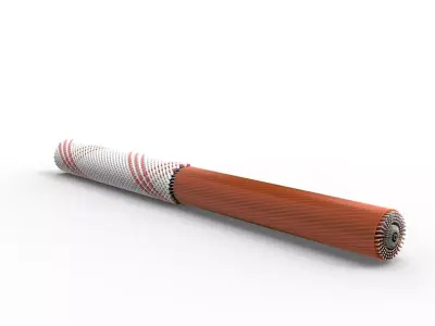Bespoke Electric Cables 3D model
