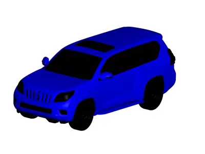 Toyota Land Cruiser Prado  3D model