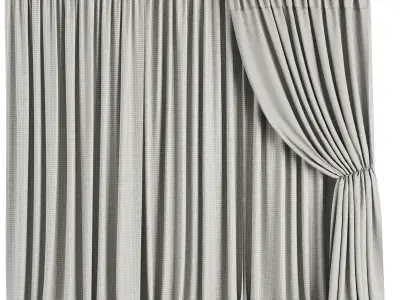 Curtain Set M69 3D model