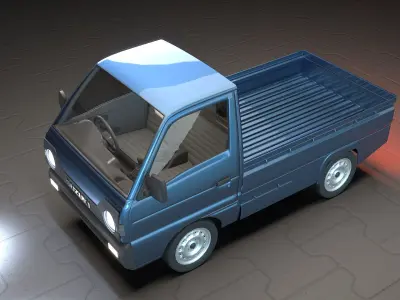 Suzuki Carry pick up 3D model