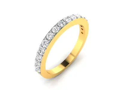 Women ring 3dm stl fbx obj render details 3D print model