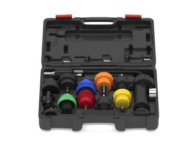 Garage Radiator Pressure Test Kit 3D model