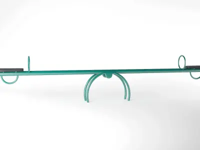 Playground Seesaw 3D model