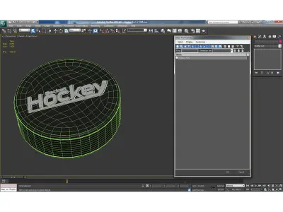 Hockey Puck 4 3D model