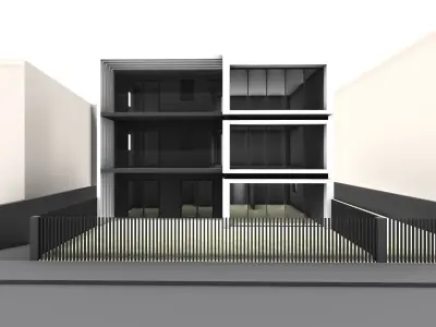 Luxury House Complex 3D model