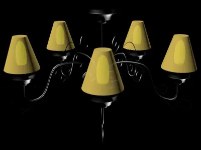 Ceiling Lamp Free low-poly 3D model