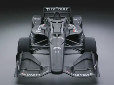 INDYCAR 2025 Dallara IR18 3D model