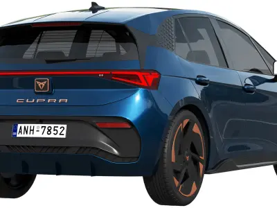 Cupra Born 3D model