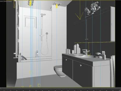 Bathroom Scene 3D model