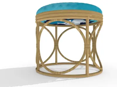Cane Stool 3d Model 3D model