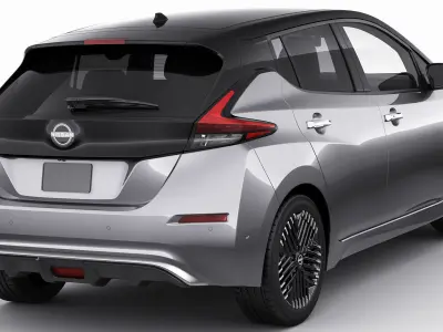 Nissan Leaf 2022 3D model