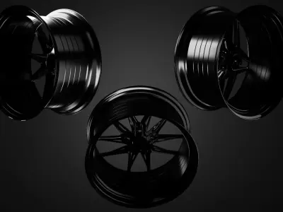 Car Rim Disk from the wheels 3D model