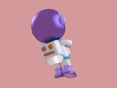 monkey toon yacht chimp club unreal bored mod engine 3D model