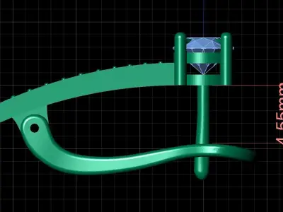 Earrings - 3 - 3D print model