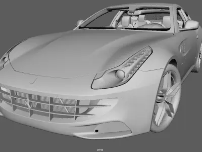 Ferrari FF  3D model