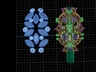 jewelry ring 275 3D print model