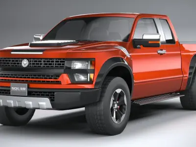 Generic Pickup 2020 3D model