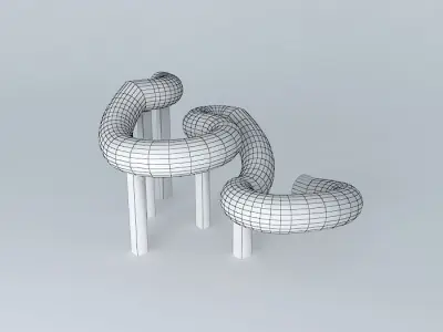 Yellow Slide Free 3D model purchase