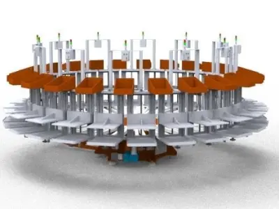 Round Machine  3D print model